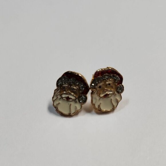 Santa Claus Earrings - Picture 1 of 3